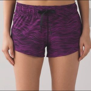 Lululemon Reversible Double Time Shorts